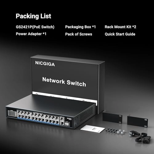 NIC-GS2421P-EU 27-ports