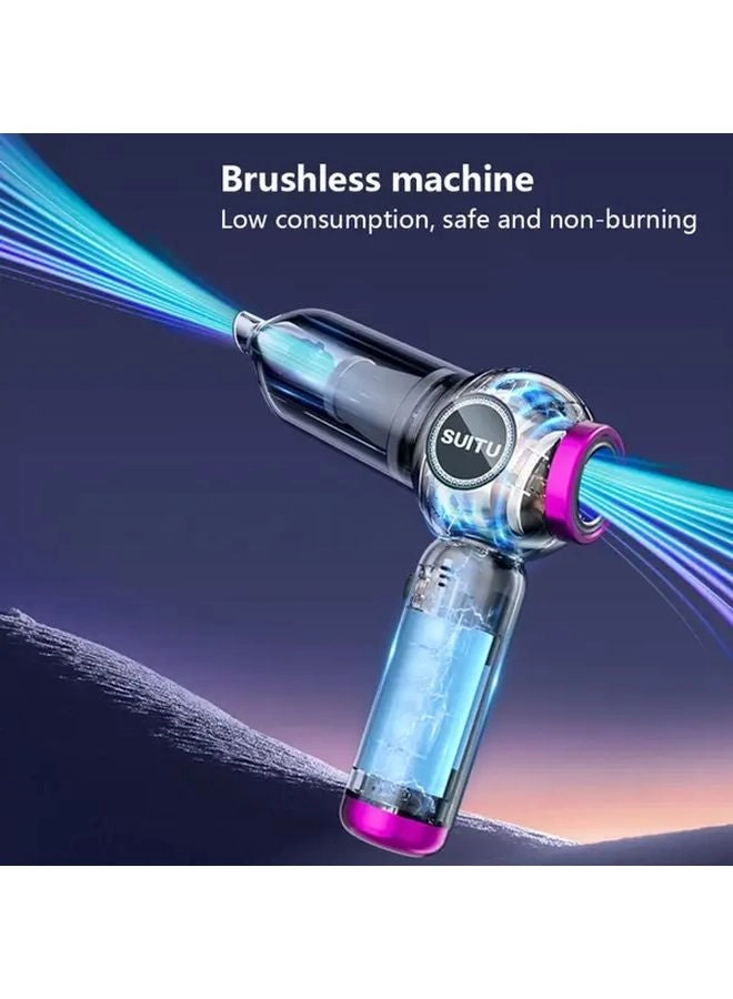 4-in-1 Wireless Handheld Vacuum Cleaner - 2000mAh