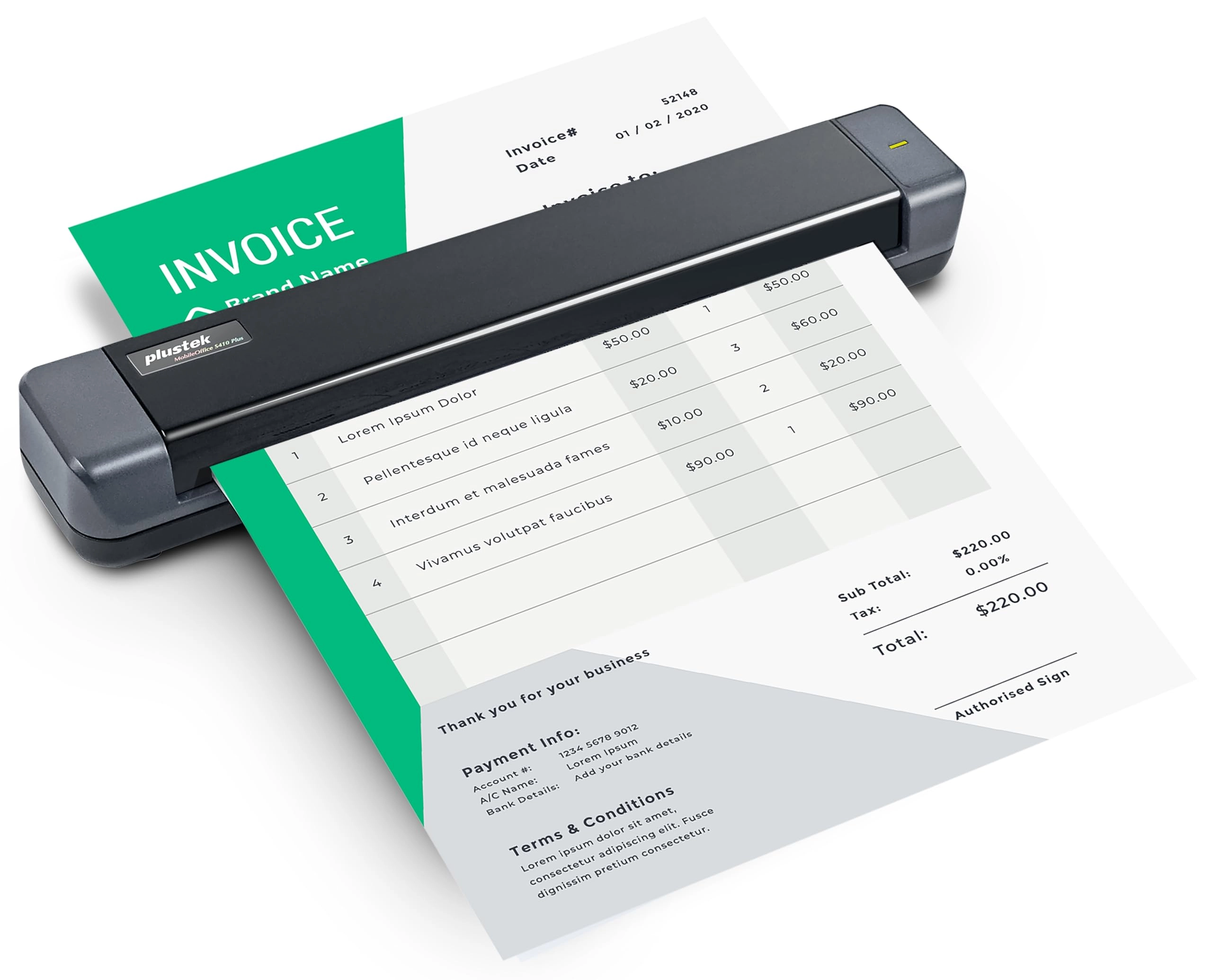 Plustek S410 Plus - USB