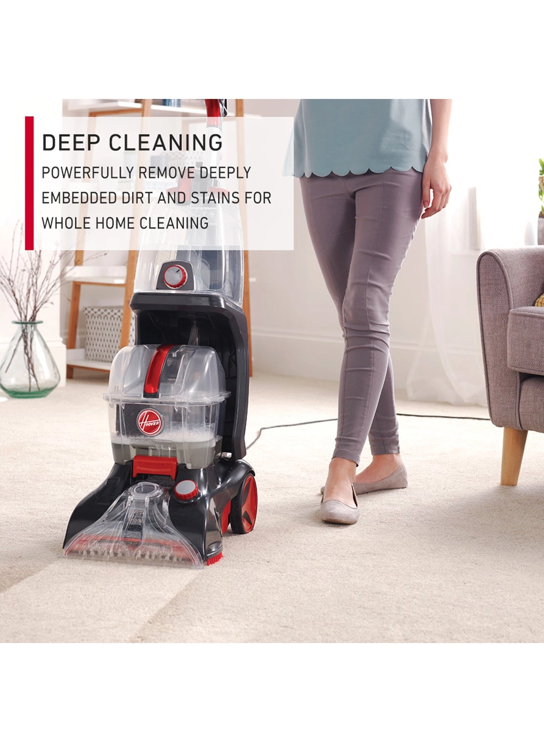 PowerScrub XL - Upright Shampooer 1200 watts