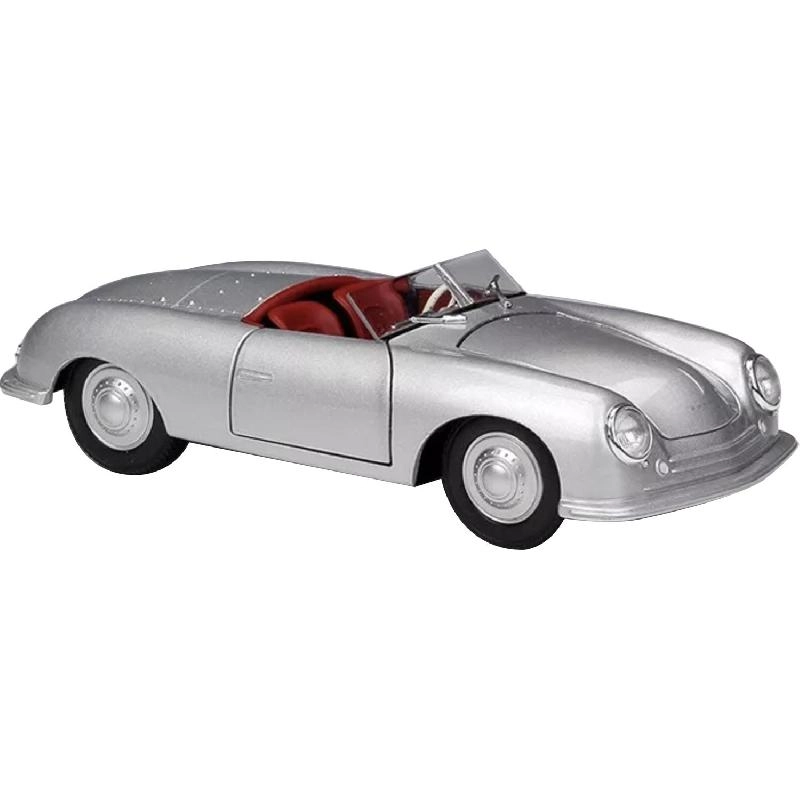 1948 356 NR.1 Roadster - WELLY Silver Metal Die-cast