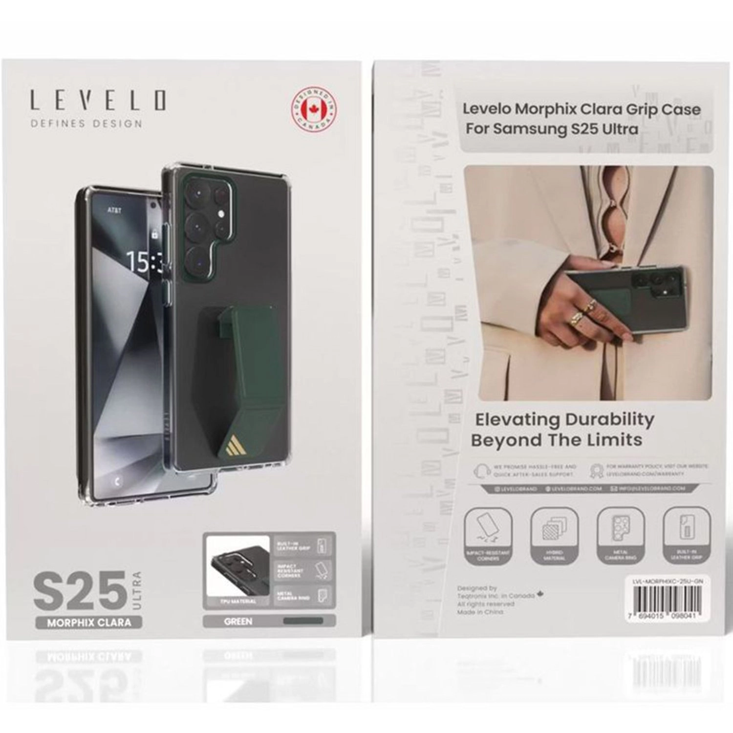 Morphix Clara Grip Case for Samsung Galaxy S25 Ultra