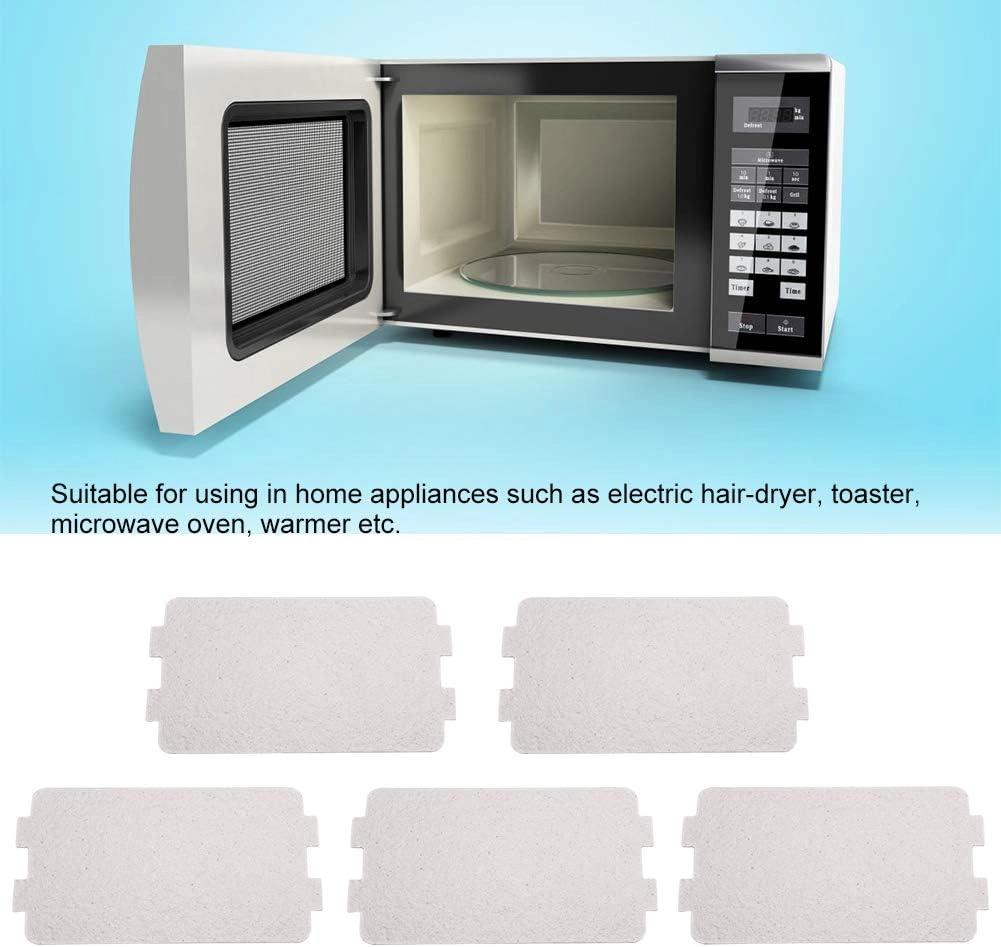 Mica Sheet - 5PCS Silver