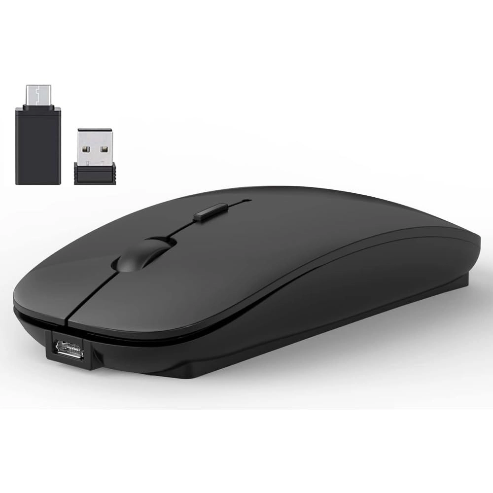 Ultra-thin Portable Travel Mouse - 2.4G Wireless