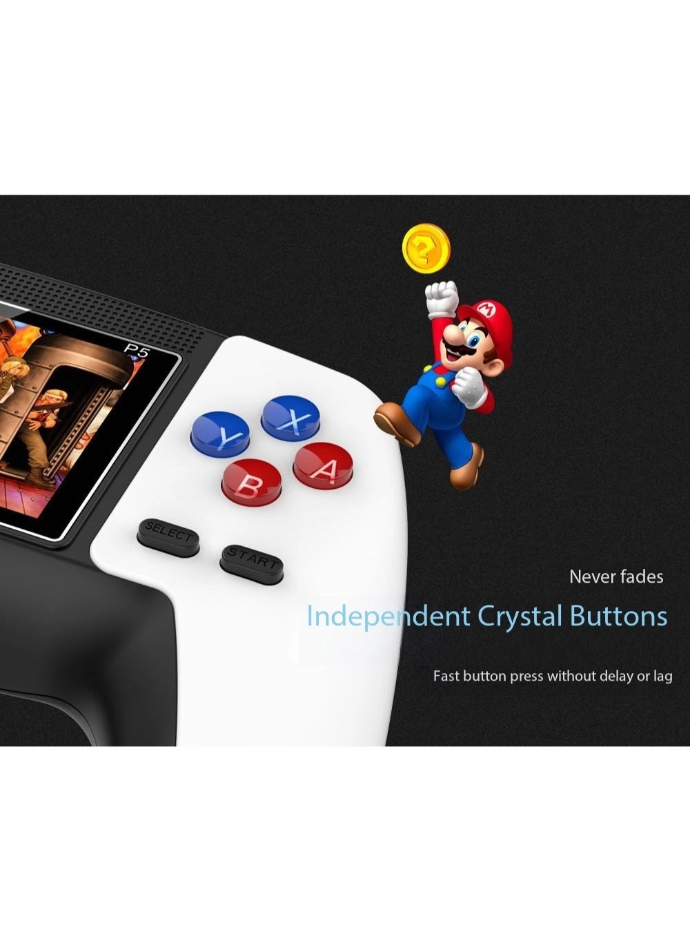 P5 - Retro Mini 500-in-1 2-player White