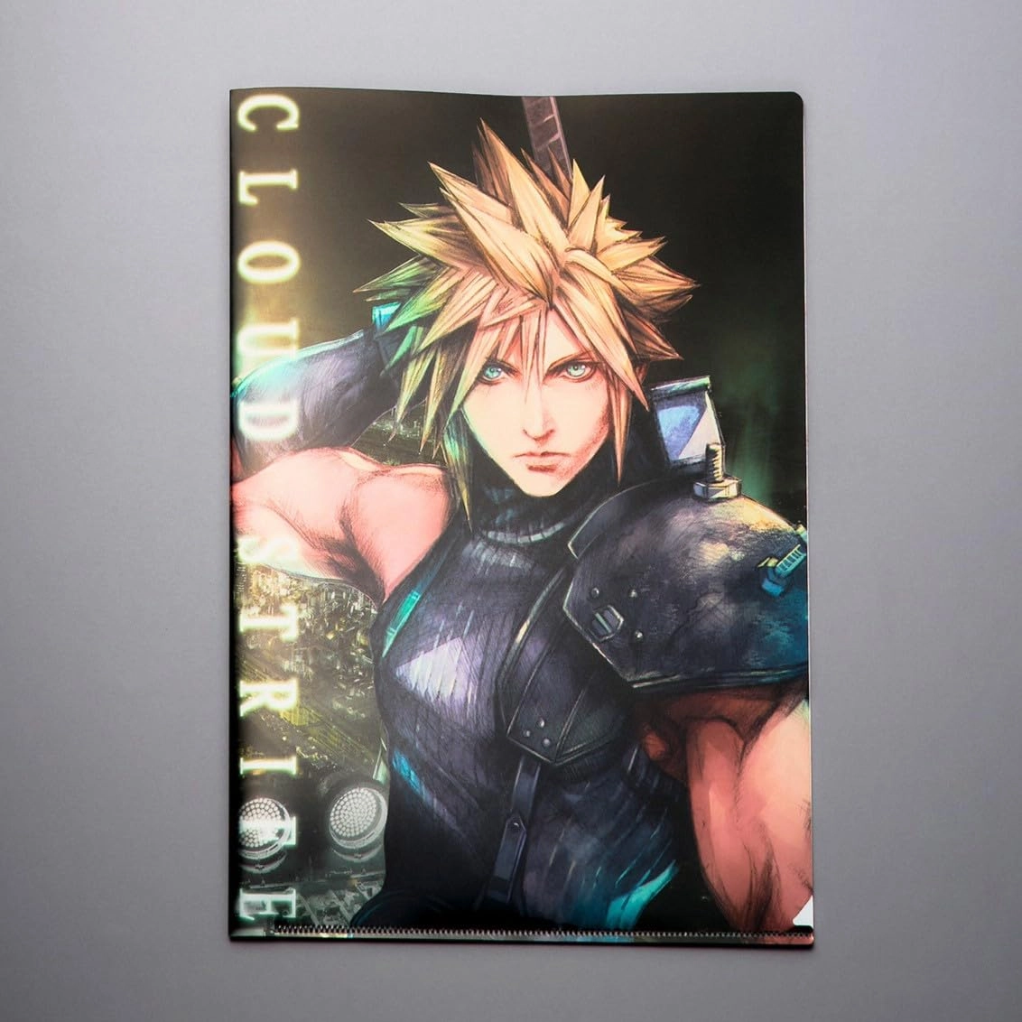 Square Enix Final Fantasy VII Remake pochette transparente Cloud Strife