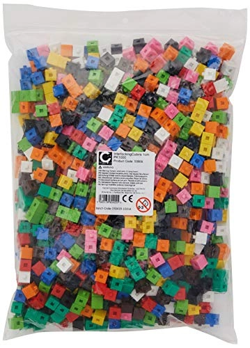 Interlocking Cubes - 3 years and up 1000 pieces
