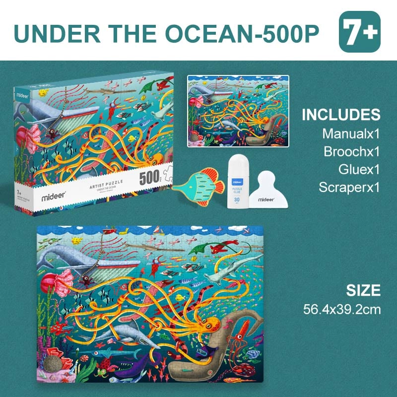 Under The Ocean Puzzle (MD3194) - 500 pcs