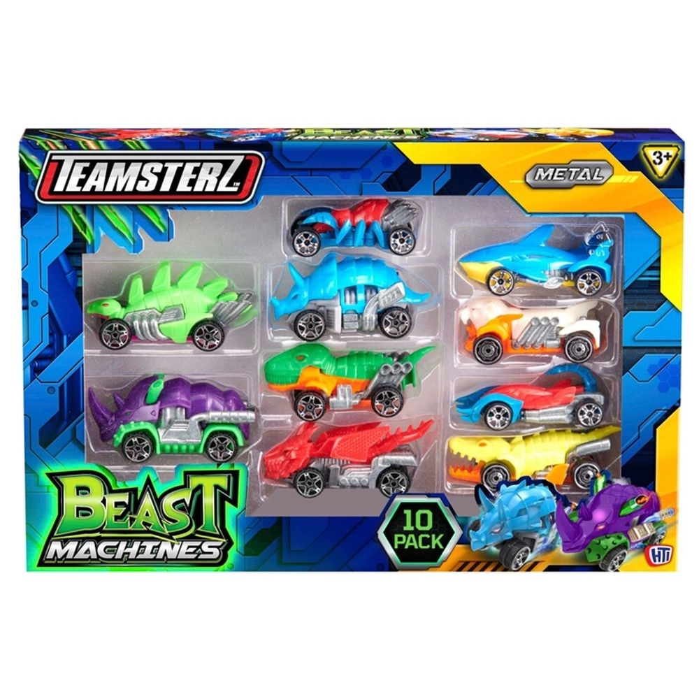 Teamsterz Beast Machines Die-Cast Car - 10 pcs