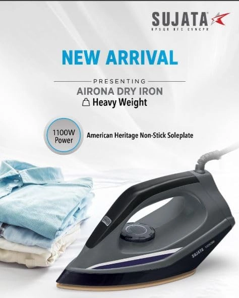 Smooth Slide - 1100W Dry Iron