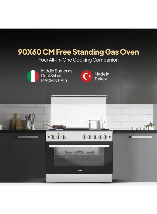 KR-CR 9061FE GAS Cooker