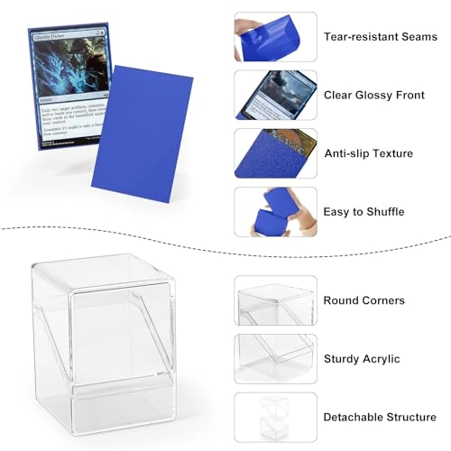 Card Deck Box + Card Deck Case + Card Sleeves