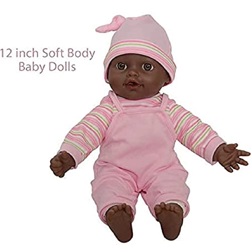 Twin Baby Dolls - 12 inch Vinyl African American Ages 2+