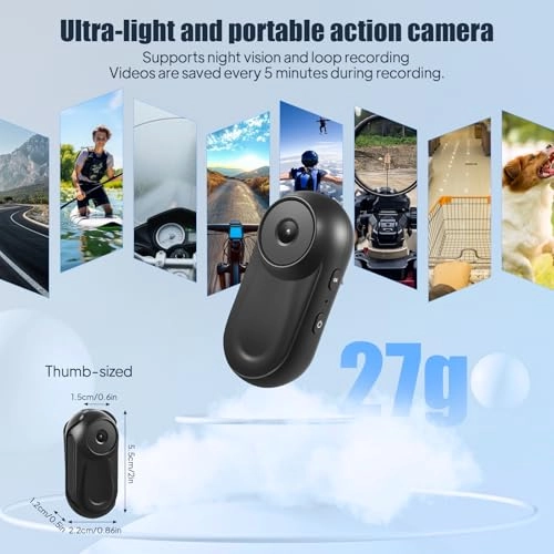 Mini Action Camera - 64GB 1080P