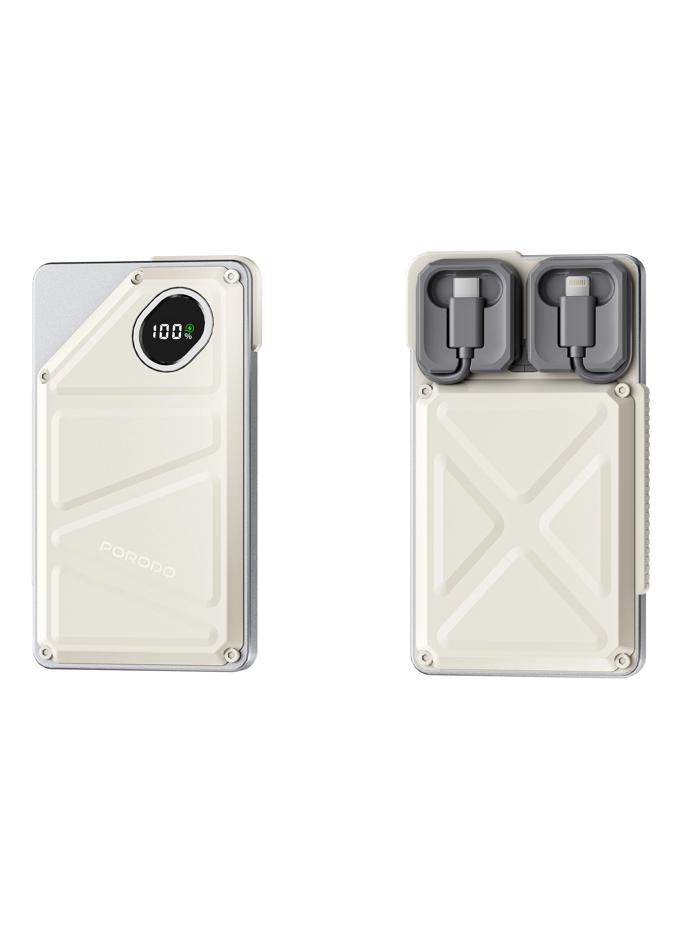 Power Bank Built-In Type-C & Lightning - 10000mAh 5V/3A