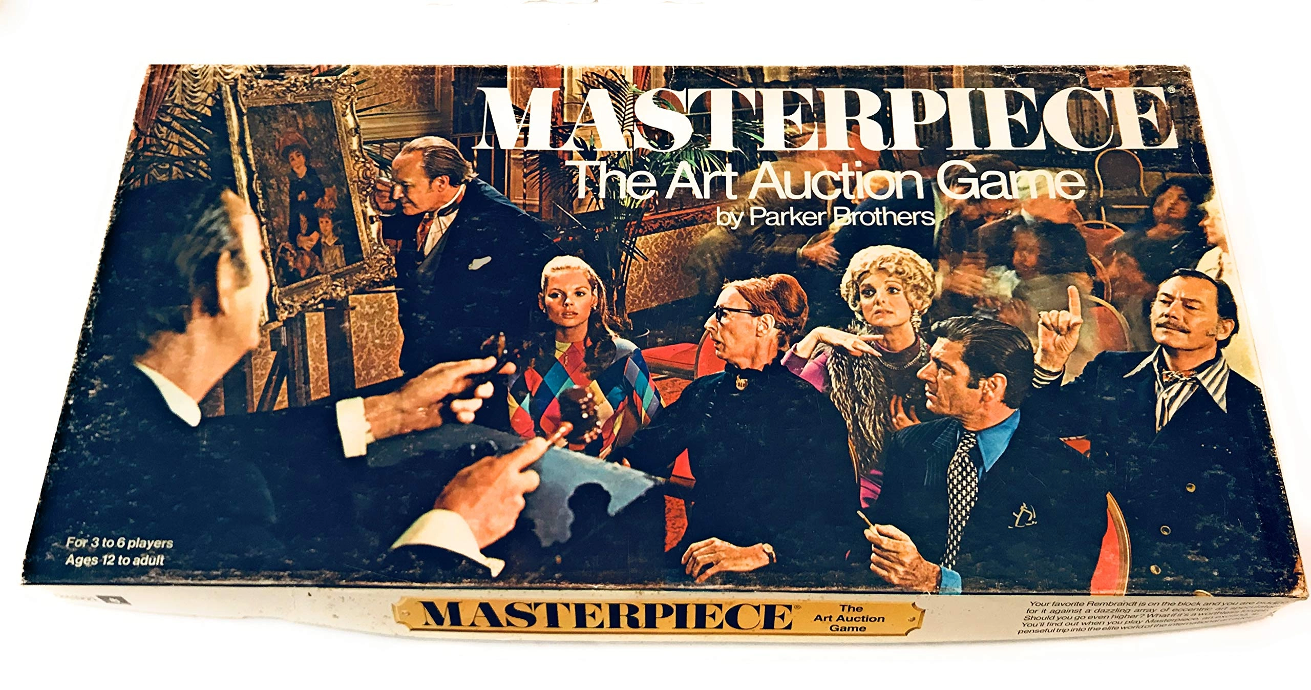 Parker Brothers MasterPieces: 1970 Edition Art Auction