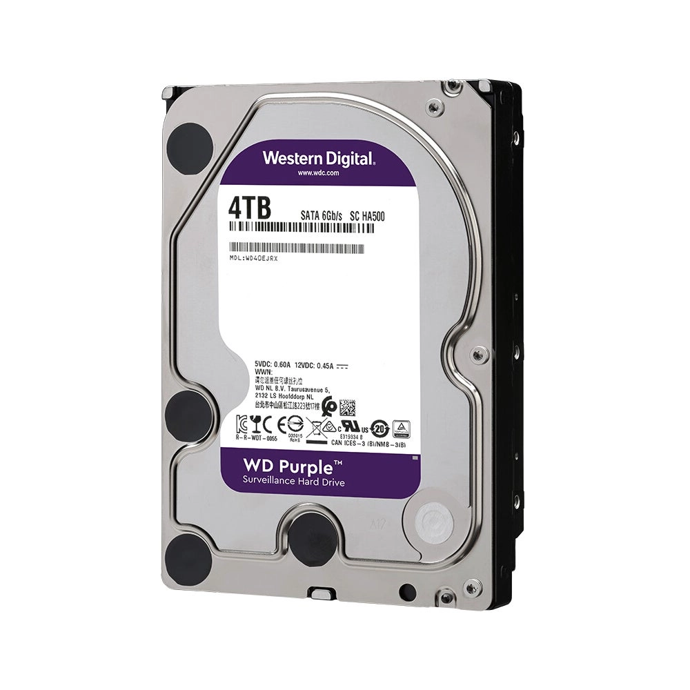 PUR 3.5" 5400rpm 64MB SATA 6Gb/s (WD40PURZ) - 4TB