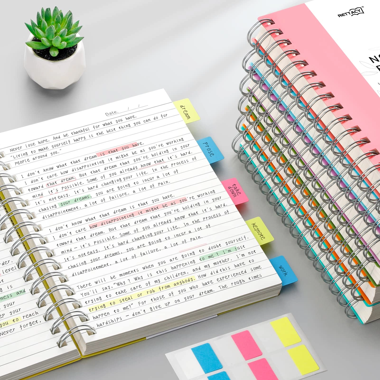 A4 Notebook A4 Spiral - Lined 150 Sheets