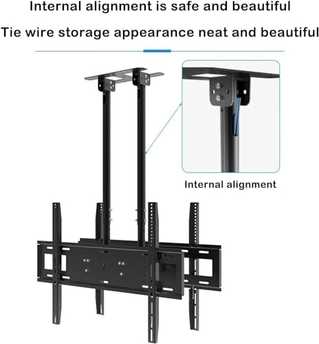 TV Ceiling Mount - 160kg 75-100 inch