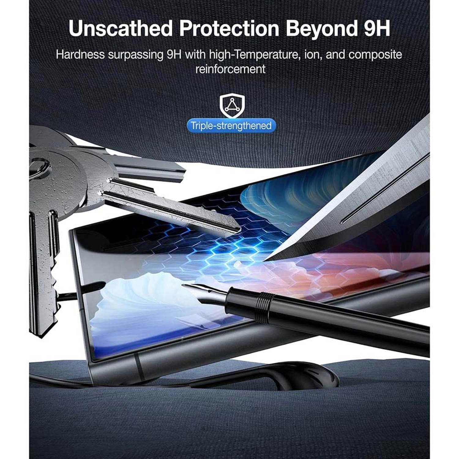 HD Tempered Glass Screen Protector for Samsung Galaxy S24 Ultra