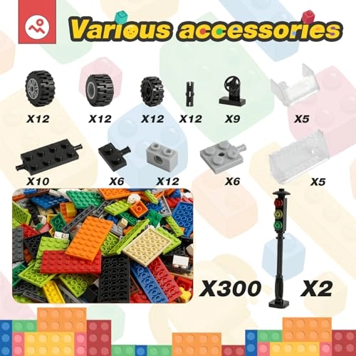 Wheels and Axles Set - 450 pcs