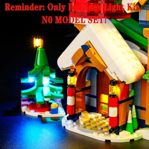 LED Light Set for LEGO Santa's Post Office 10339