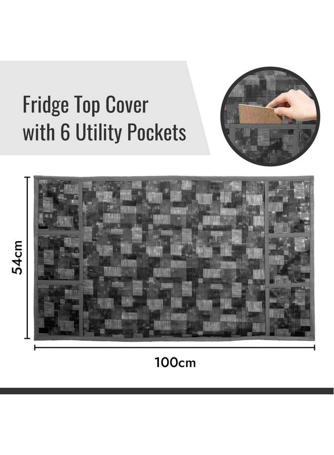 Fridge/Refrigerator Top Cover - Rexien 106 x 54 x 1 CM Grey