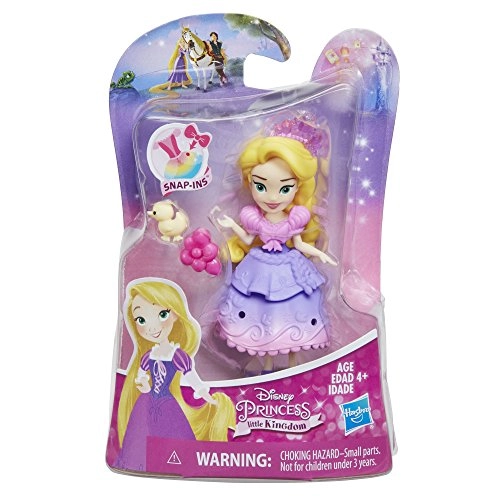 Rapunzel Doll - 3 inches 3 Snap-ins Ages 4+