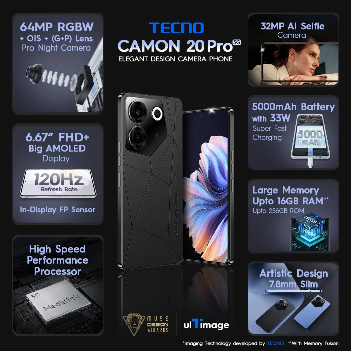 Camon 20 Pro - 8GB 256GB