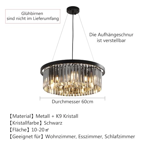 Modern crystal chandelier