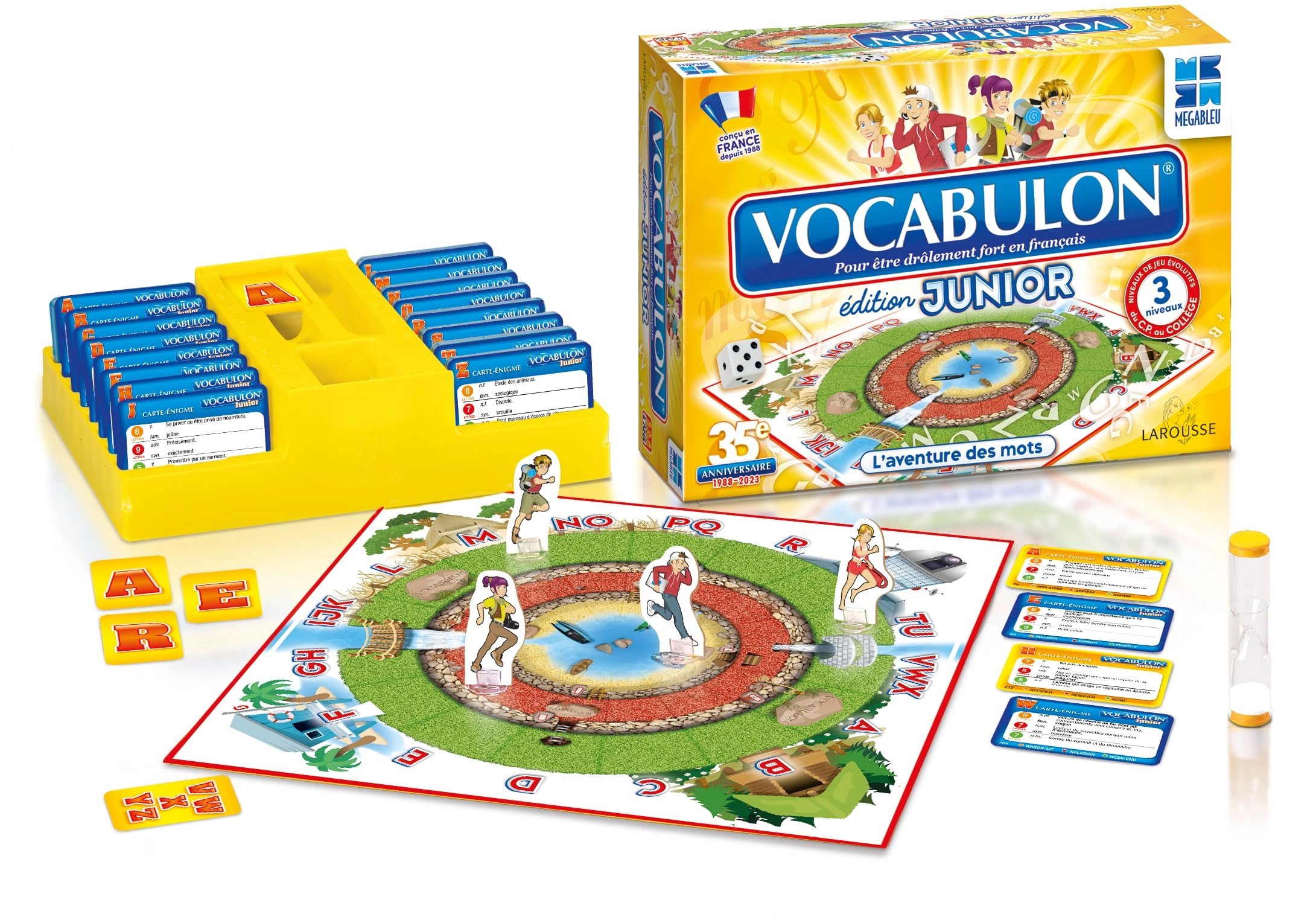 MEGABLEU Vocabulon Junior 2, - 6 years and up 1 pieces