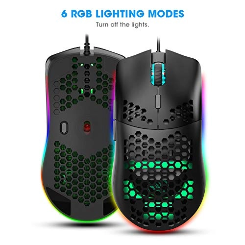 Hole Mouse J900 Gaming Mouse - Wired