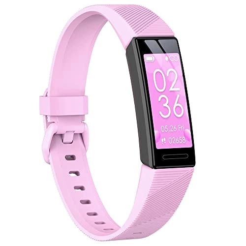 Fitness Tracker Watch - IP68 Waterproof Heart Rate Sleep Monitor