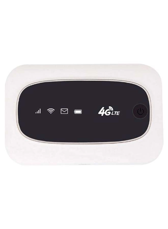 4G LTE Portable Wi-Fi Router White/Black