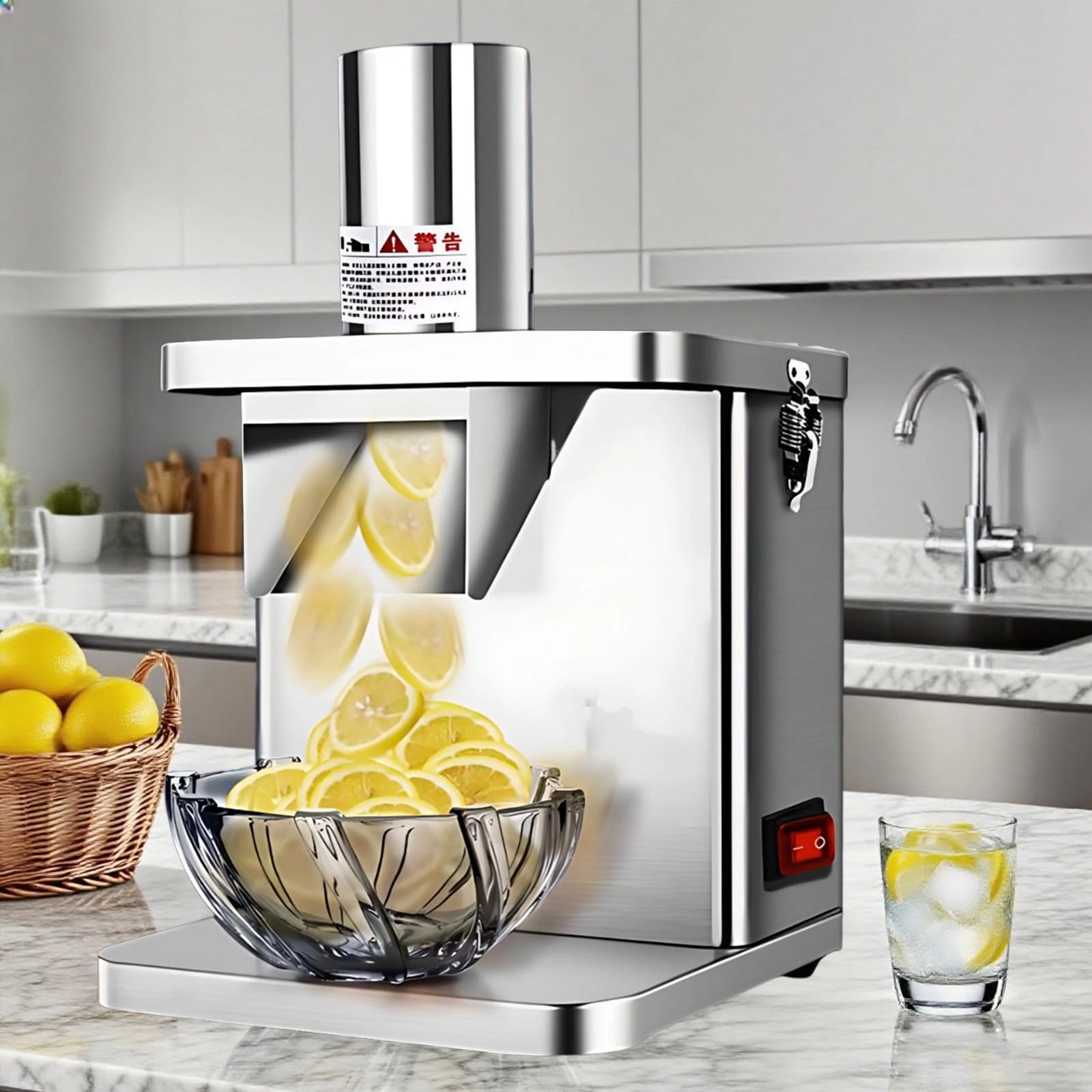 Commercial Vegetable Cutter - Electric