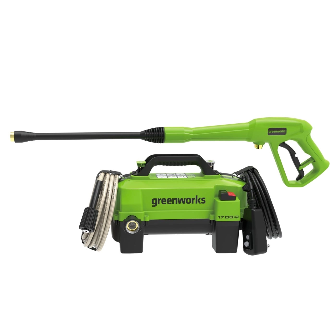 Greenworks Pressure Washer - 1700 PSI 1.2 GPM