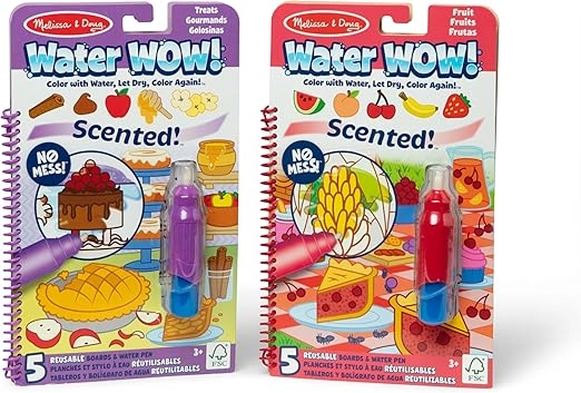 Melissa & Doug Scented Water Wow - Reusable Ages 3+ Bundle