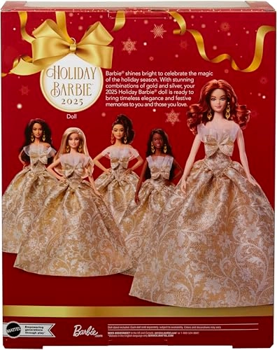 Holiday Barbie - Signature Red Hair Gold Ages 6+