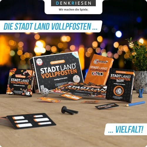 Stadt Land Vollpfosten - German 12 years and up
