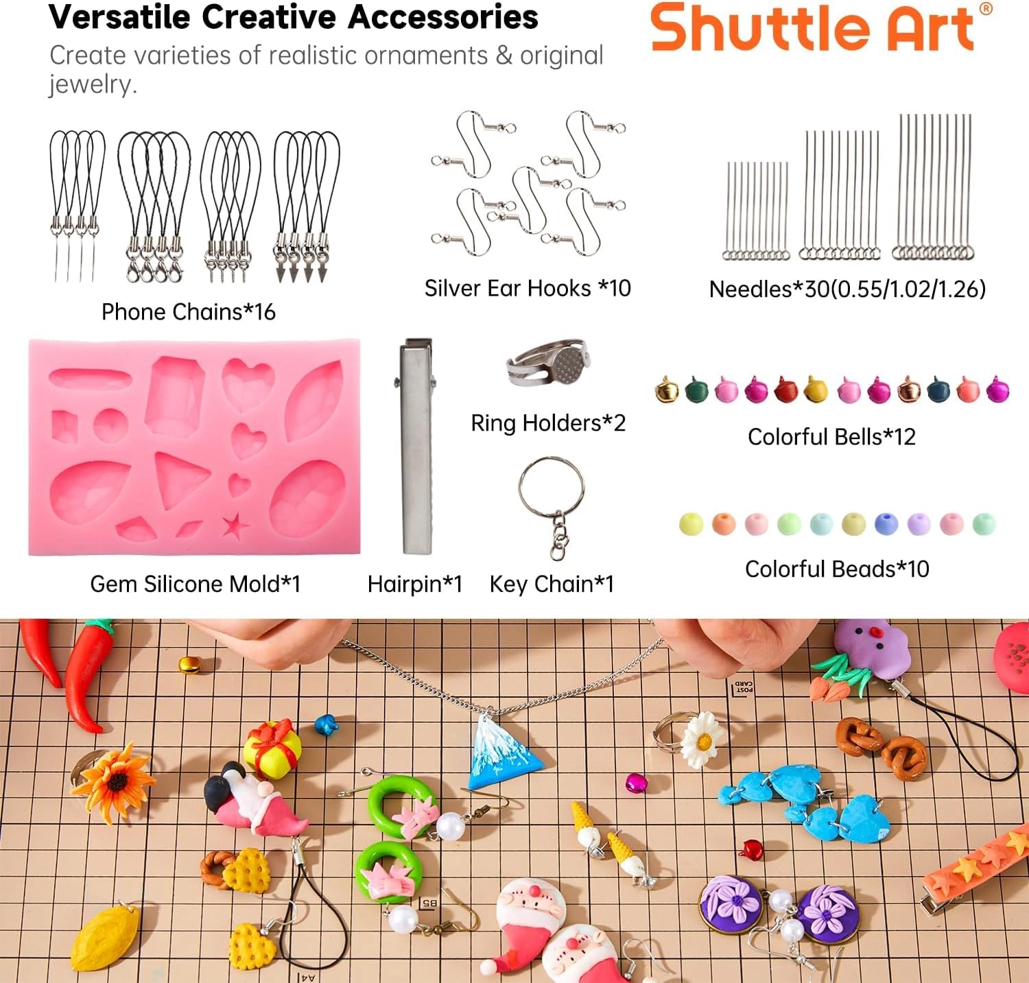Polymer Clay Kit - 152 piece(s)