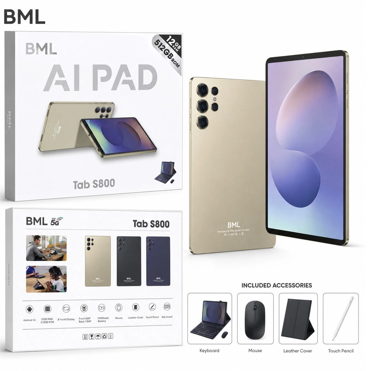 AI PAD S800 - 512GB 8"