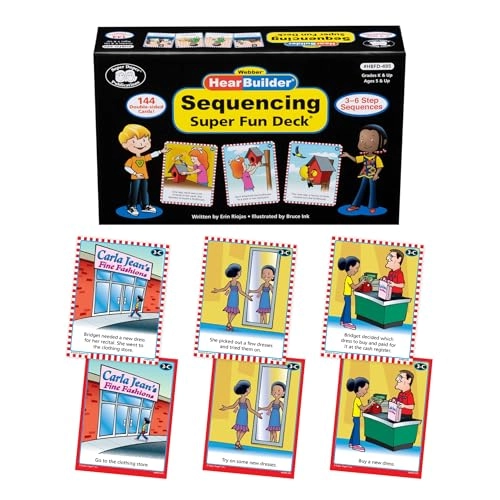 HearBuilder Sequencing - Kid 144 pieces
