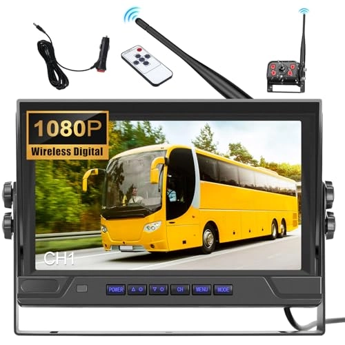 Wireless RV Backup Camera System - Night Vision Wireless 1080P