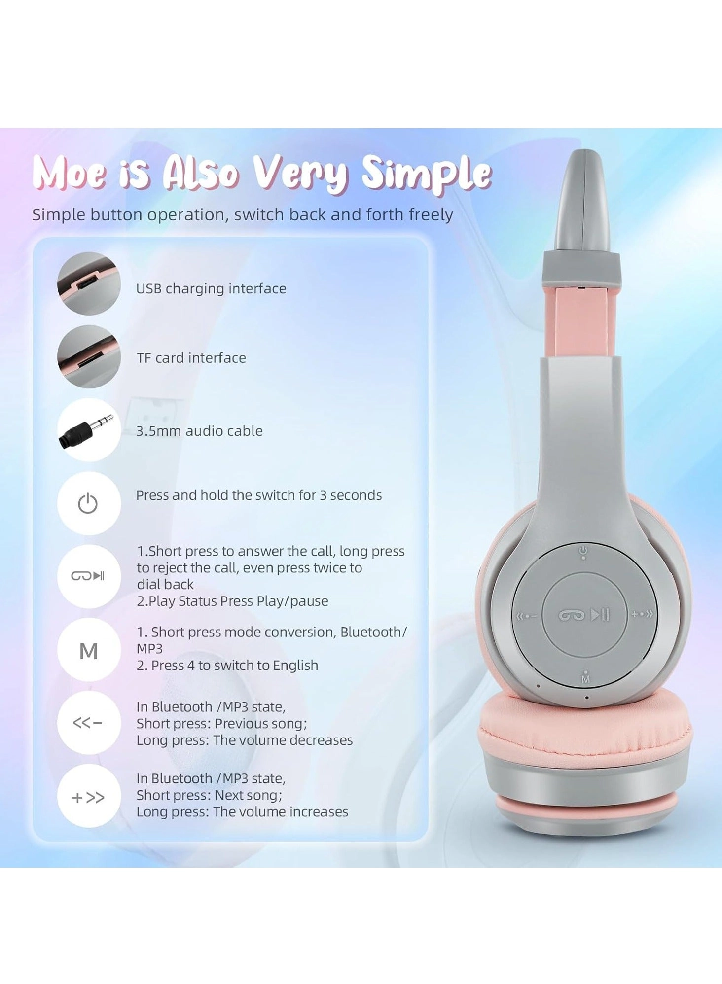 Bluetooth Wireless Headphones