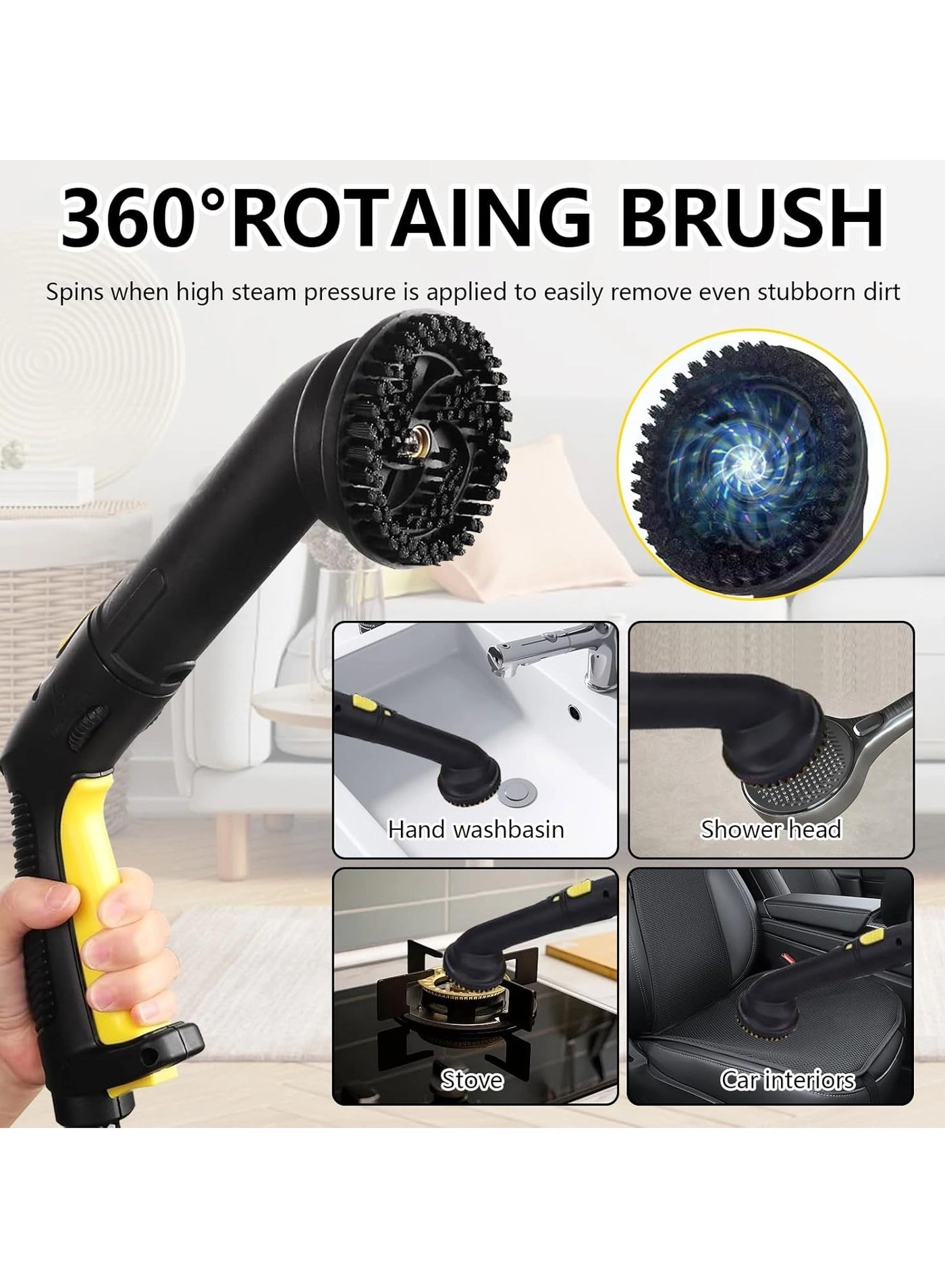 Steam Cleaner - 5 bar 2.1 Liters