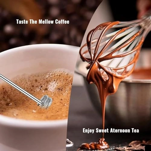 Hand Blender Set - 3-in-1 Handheld Mixer Stainless Steel Blending Stick