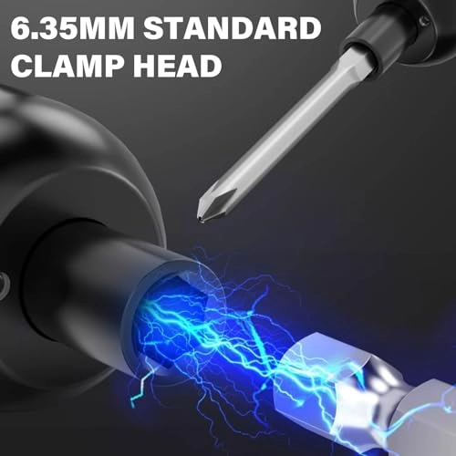 Electric Screwdriver - 6.35mm chucks 75mm bit