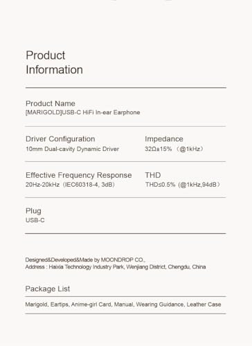 Marigold Wired Earbud
