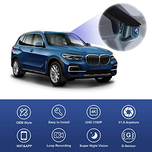 A-4K Front Only 2160P for BMW X5 2019-2023