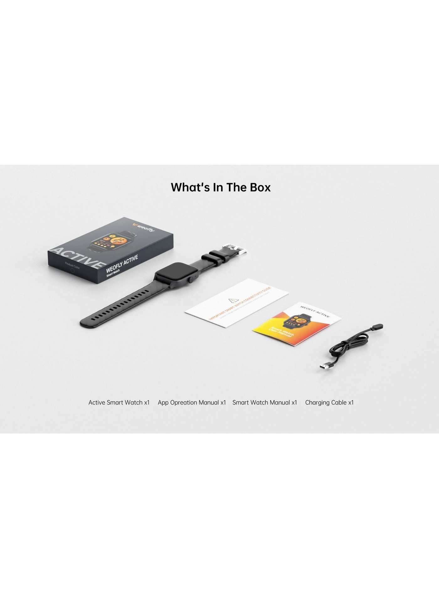 Active Smart Watch - 1.85"